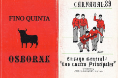 1989.-Ensayo-General-Los-4-principales-Portada-Contraportada