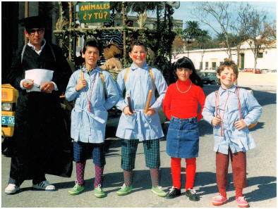 1991.- Tres y la señorita Inés