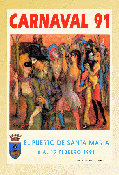 Cartel 1991 – Carnaval de Venecia