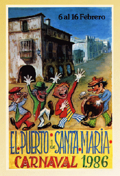 Cartel 1986 – Carnaval en La Ribera