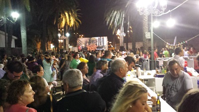 Imagen de la XXI ‘Coquiná’ de 2014 en el parque Calderón.