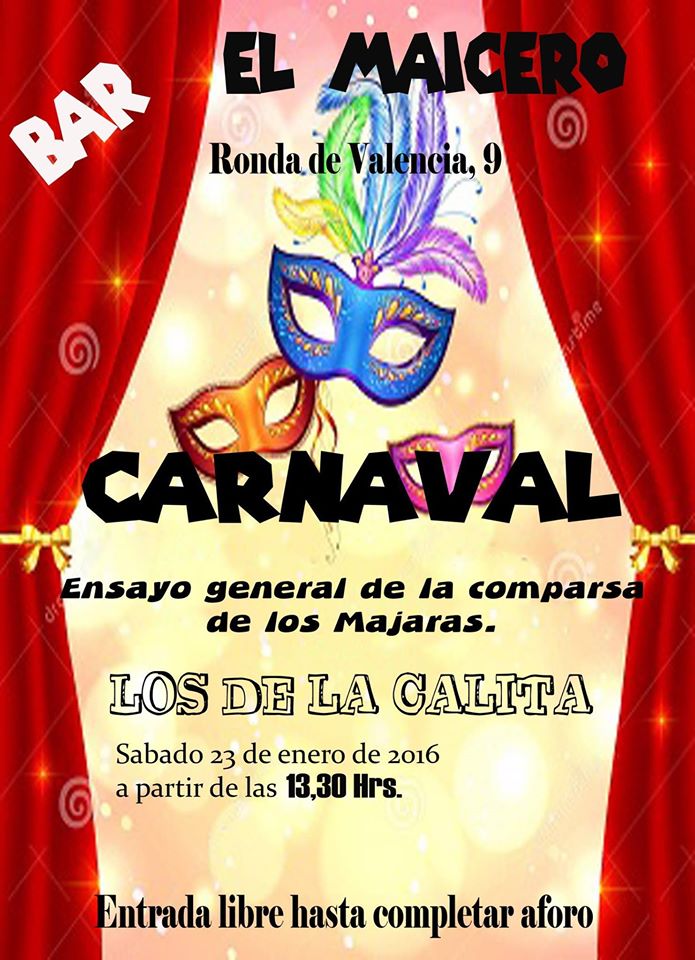 Ensayo General de la Comparsa de Los Majaras