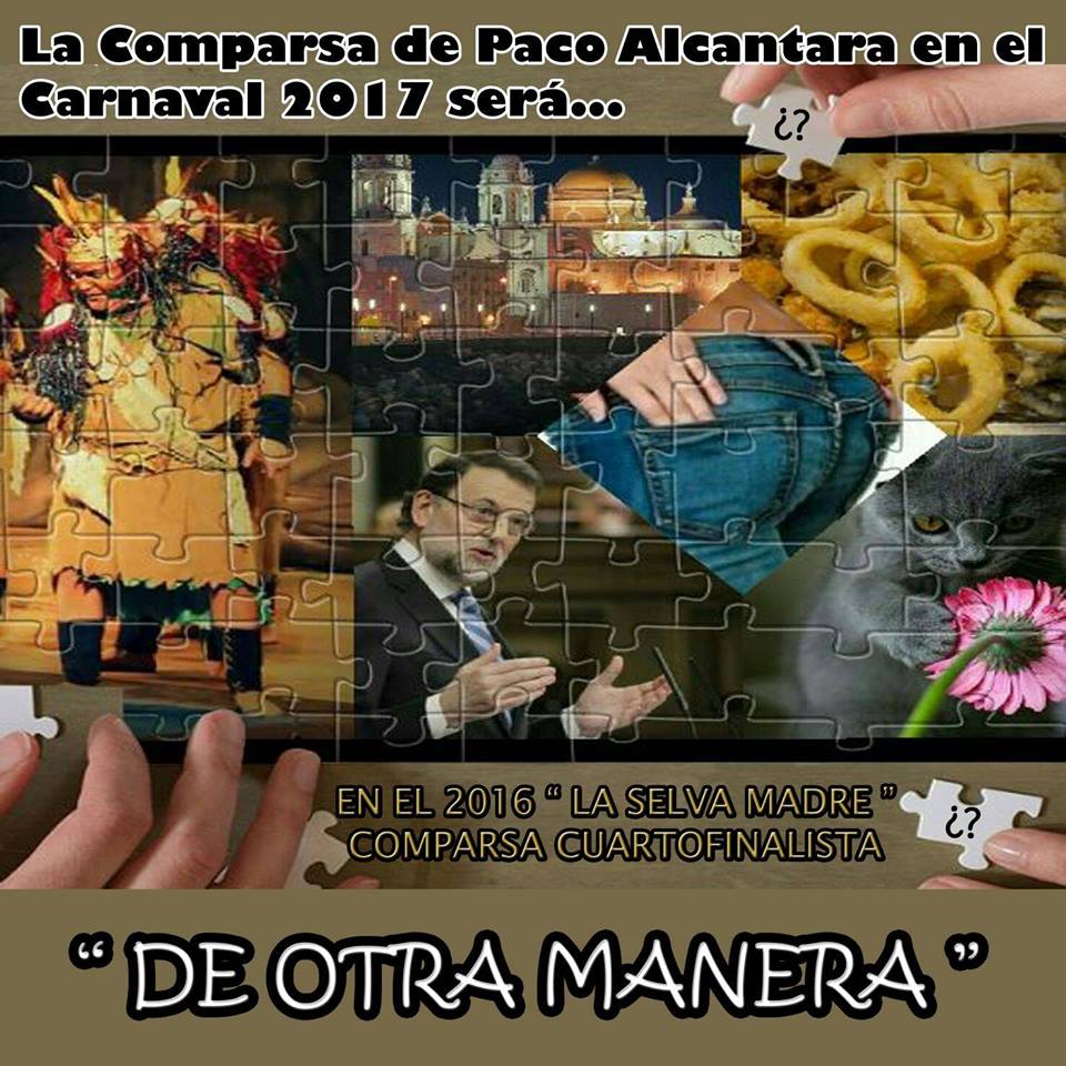 La Comparsa de Paco Alcántara, anuncia su nombre para 2017