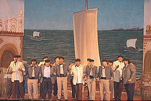 2003.- El Barco de los barriles – José Mata Morales